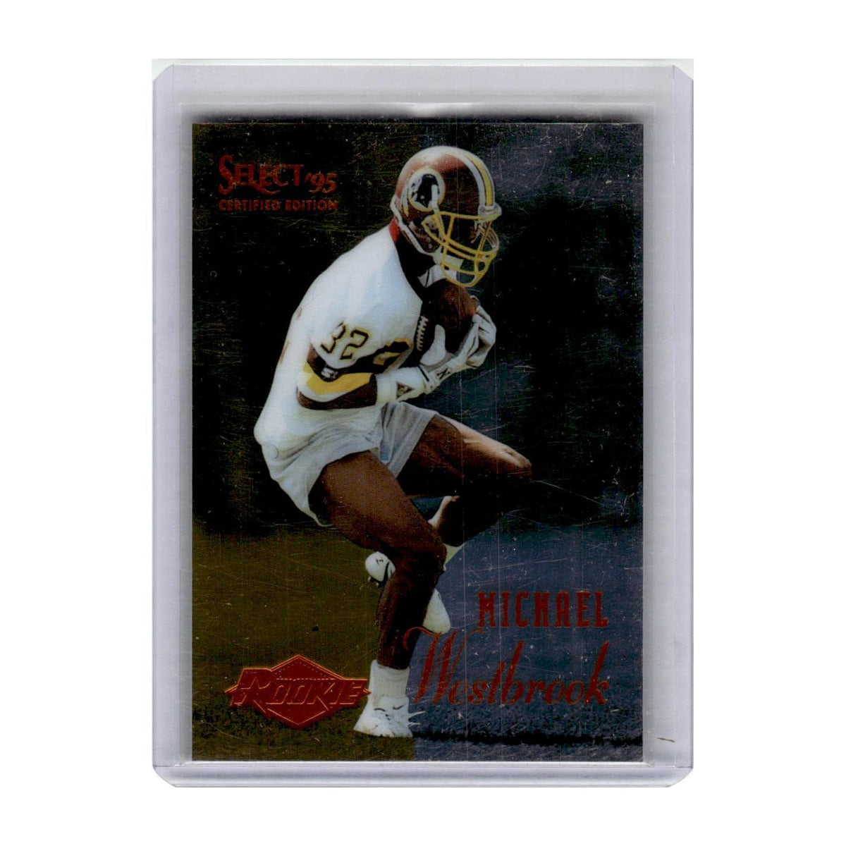 1995 Select Certified Michael Westbrook RC Redskins #106