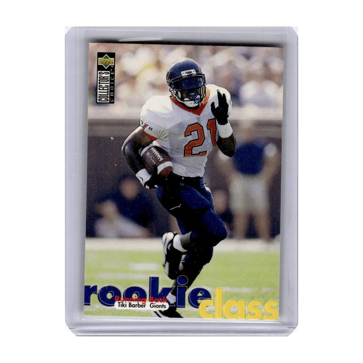 1997 Collector's Choice Tiki Barber Giants #31