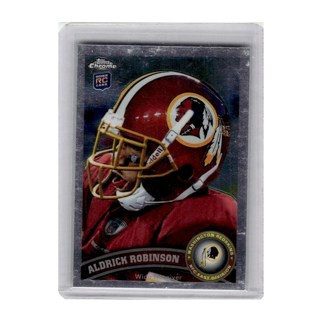 2011 Topps Chrome Aldrick Robinson RC Redskins #205