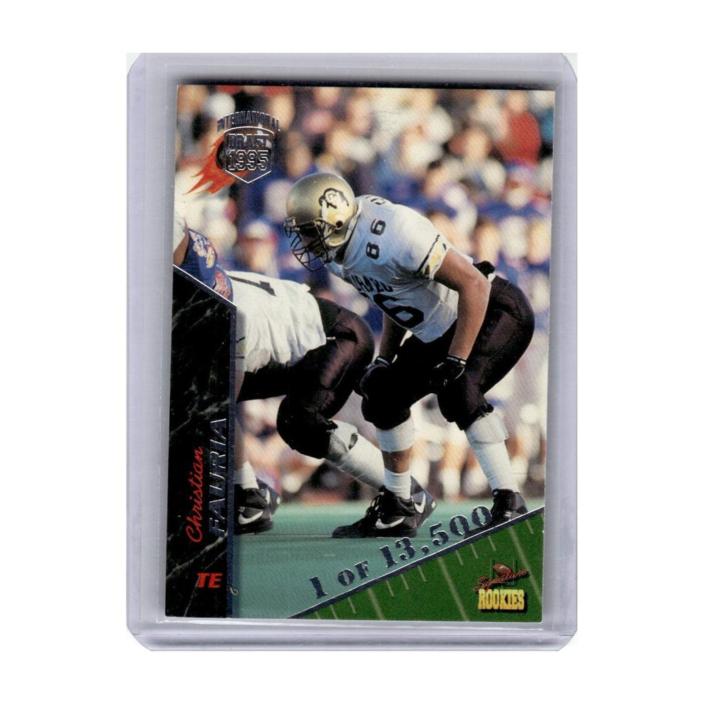 1995 Singature Rookies Christian Fauria #29
