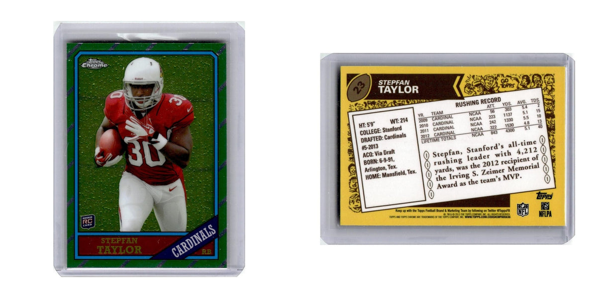 2013 Topps Chrome 1986 Stepfan Taylor Cardinals #23