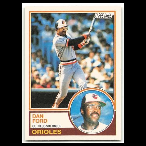 Dan Ford #357 1983 O-Pee-Chee Baltimore Orioles Baseball Card MLB NM