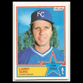 Larry Gura #395 1983 O-Pee-Chee Kansas City Royals Baseball Card MLB NM