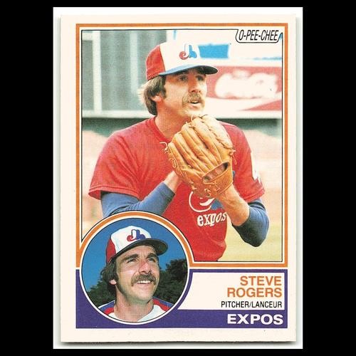 Steve Rogers #320 1983 O-Pee-Chee Montreal Expos Baseball Card MLB NM