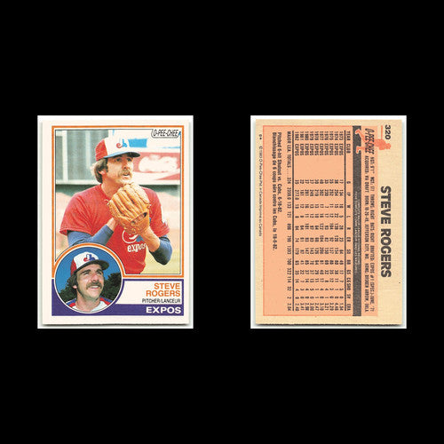 Steve Rogers #320 1983 O-Pee-Chee Montreal Expos Baseball Card MLB NM