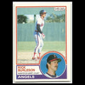 Rick Burleson #315 1983 O-Pee-Chee California Angels Baseball Card MLB NM