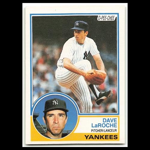 Dave LaRoche #333 1983 O-Pee-Chee New York Yankees Baseball Card MLB NM