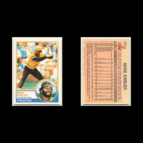 Mike Easler #385 1983 O-Pee-Chee Pittsburgh Pirates Baseball Card MLB NM