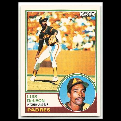 Luis DeLeon #323 1983 O-Pee-Chee San Diego Padres Baseball Card MLB NM