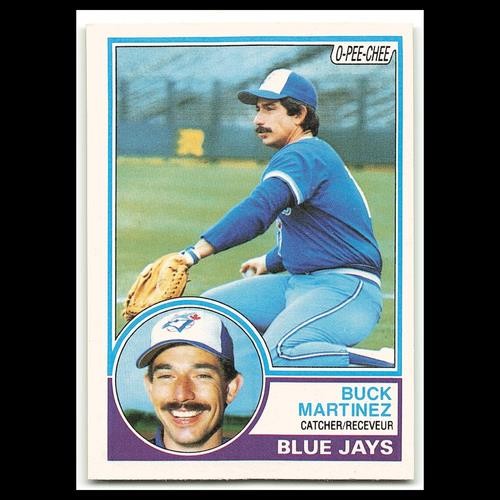 Buck Martinez #308 1983 O-Pee-Chee Toronto Blue Jays Baseball Card MLB NM