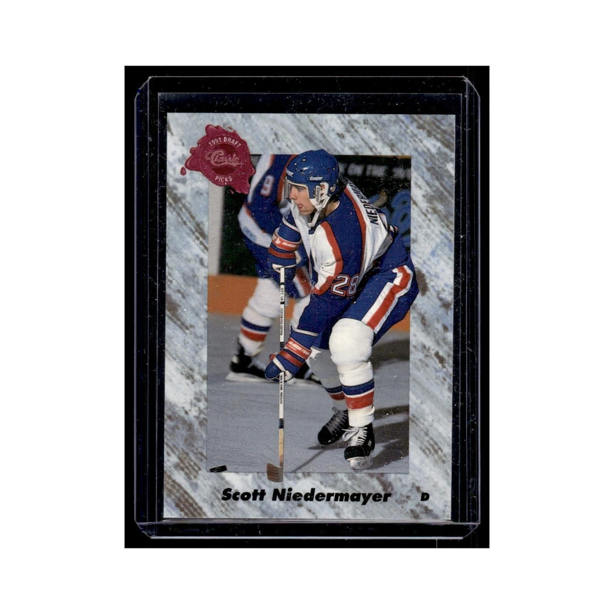 Scott Niedermayer 1991 Classic Draft Picks #3.0 New Jersey Devils Hockey Card NM