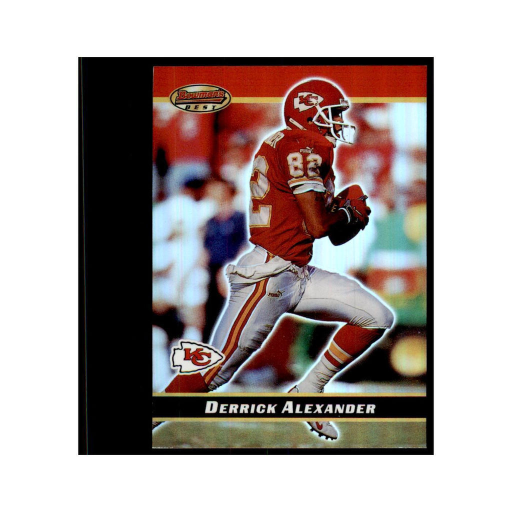 2000 Bowman's Best Derrick Alexander Football Cards #8