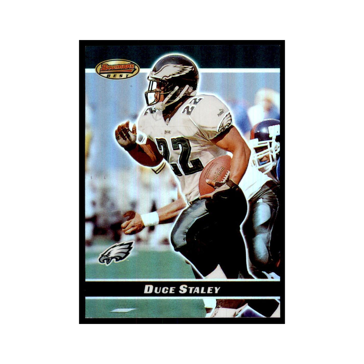 2000 Bowman's Best Duce Staley Football Cards #31