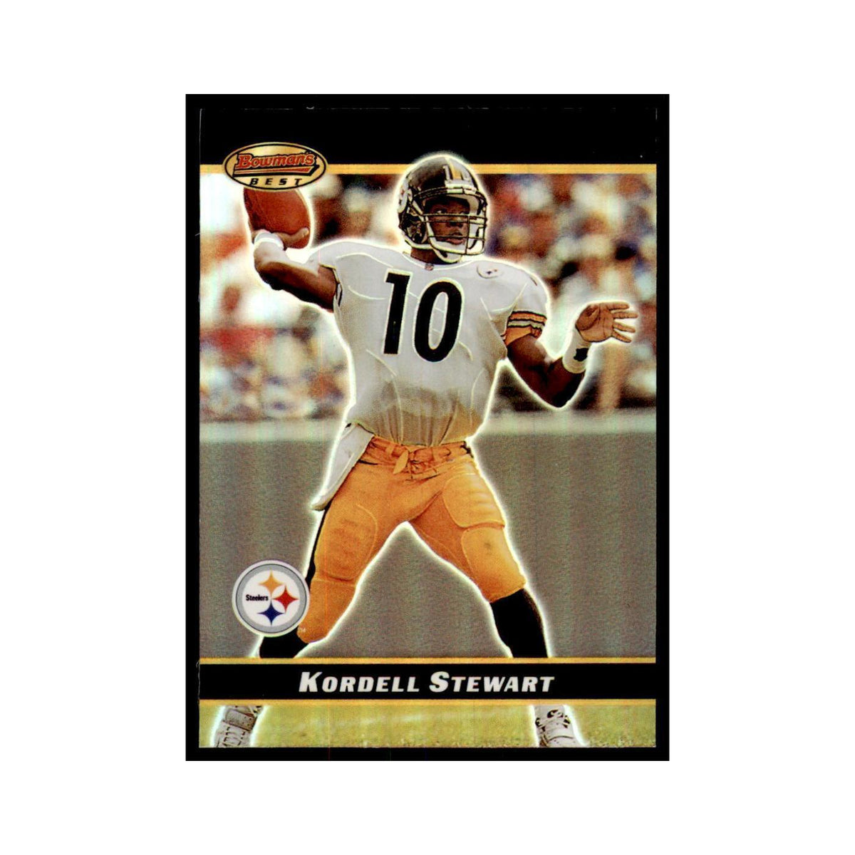 2000 Bowman's Best Kordell Stewart Football Cards #78