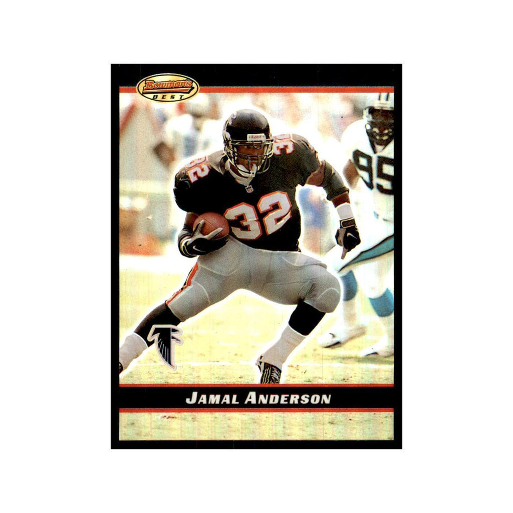 2000 Bowman's Best Jamal Anderson Football Cards #28