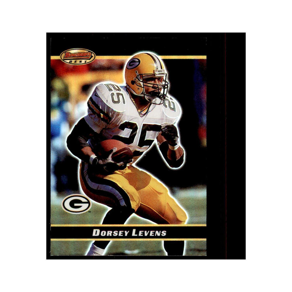 2000 Bowman's Best Dorsey Levens Football Cards #84