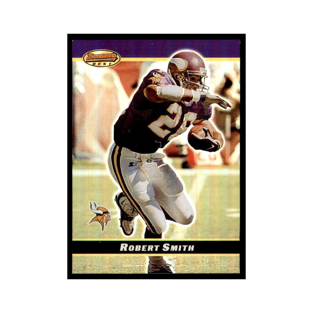 2000 Bowman's Best Robert Smith Football Cards #47