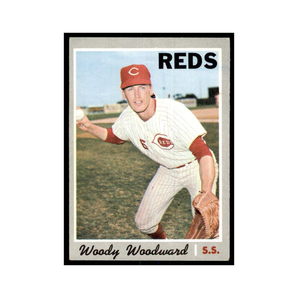 1970 Topps Woody Woodward Baseball Cards #296