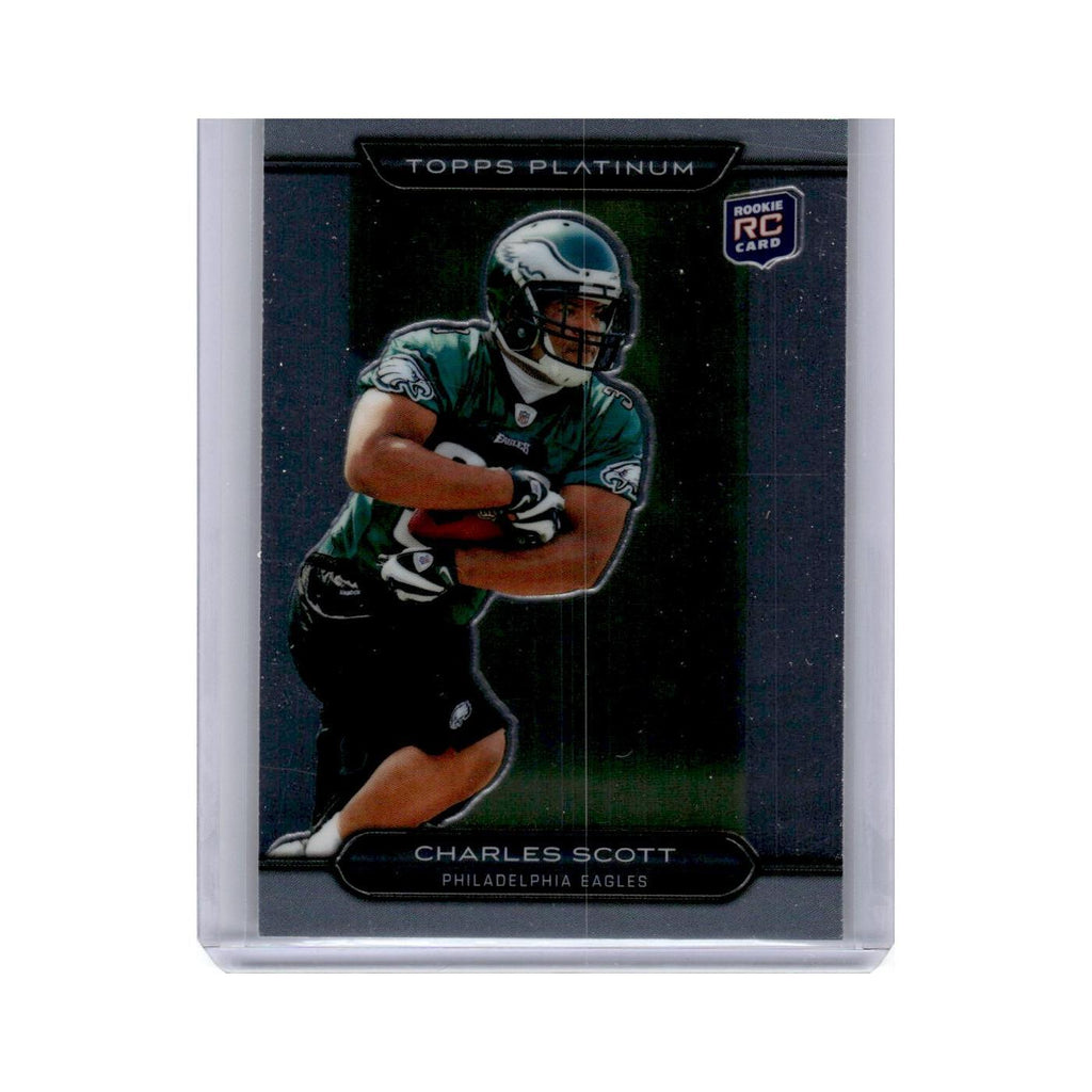 2010 Topps Platinum Charles Scott RC Eagles #54