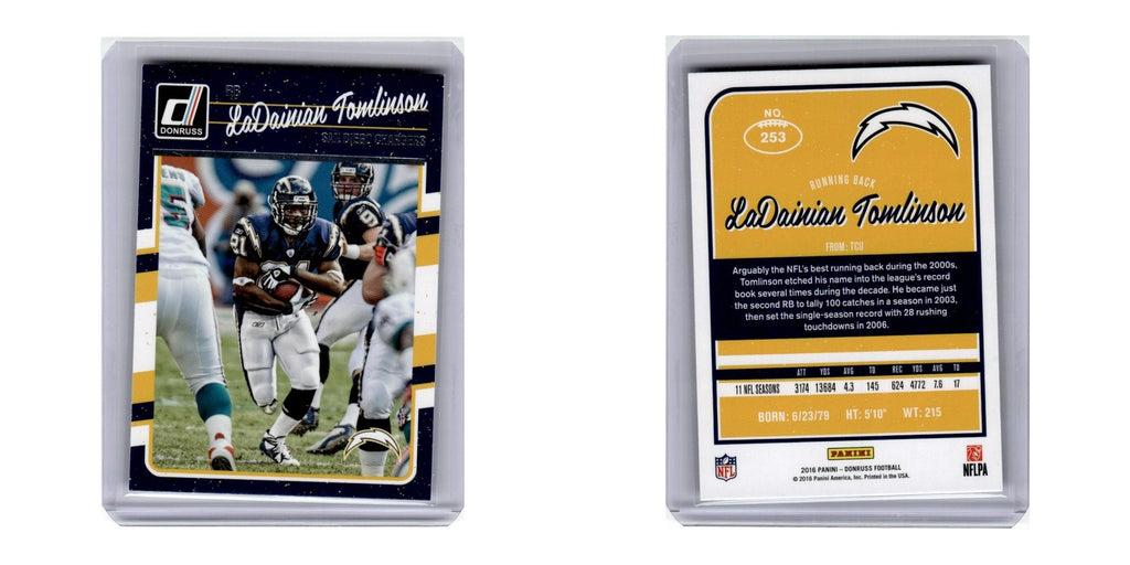 2016 Donruss LaDainian Tomlinson San Diego Chargers #253