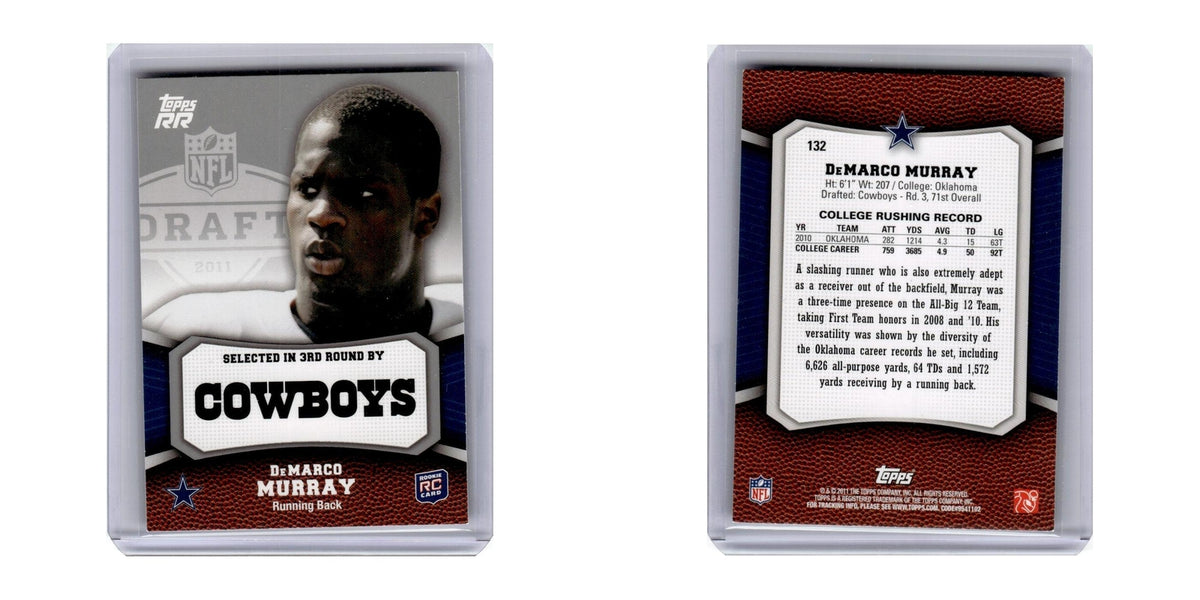 2011 Topps Rising Rookies DeMarco Murray Cowboys #132