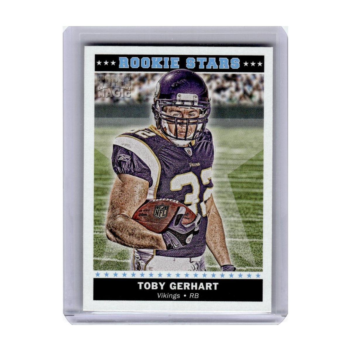2010 Topps Magic Rookie Stars Toby Gerhart Vikings #RS-2