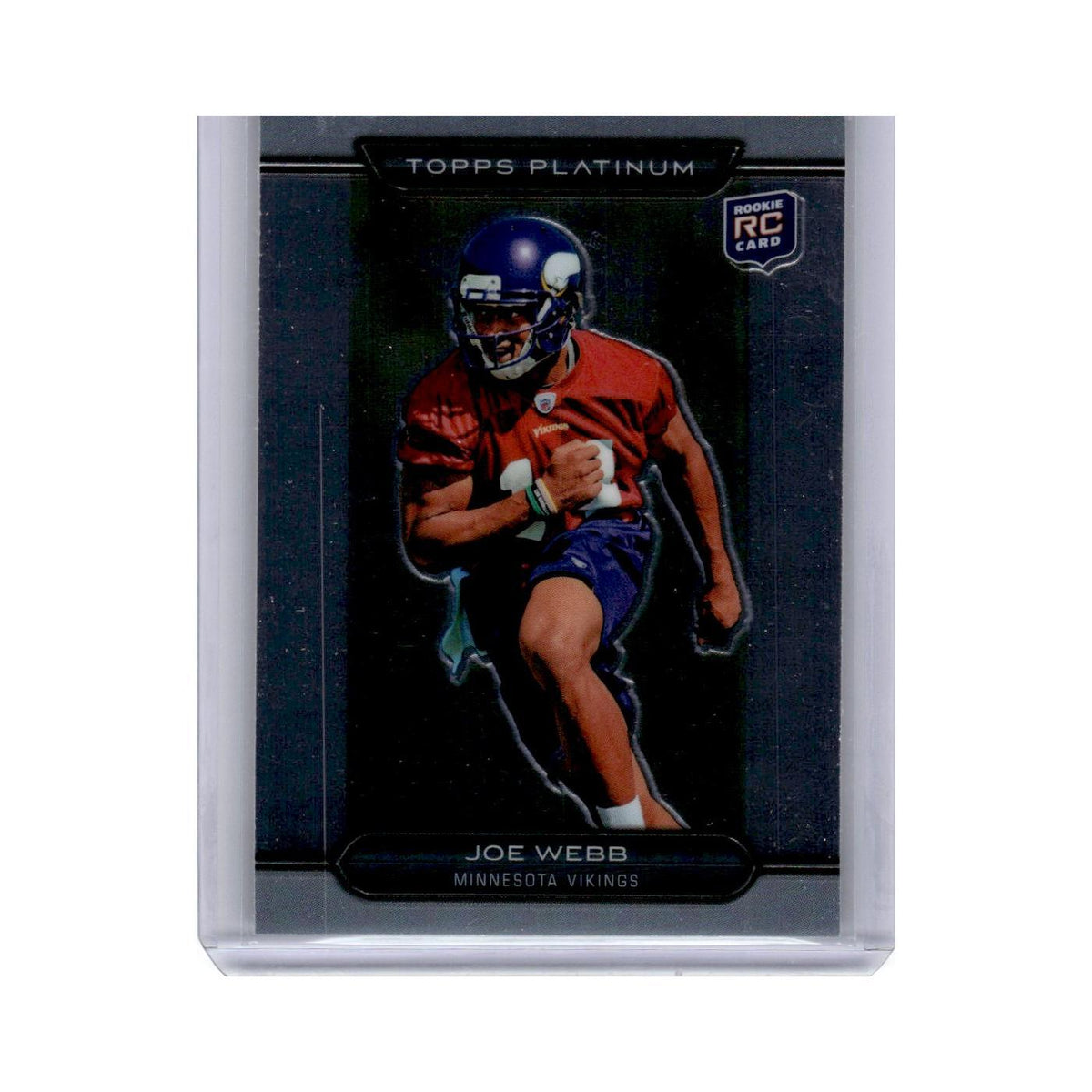 2010 Topps Platinum Joe Webb RC Vikings #102