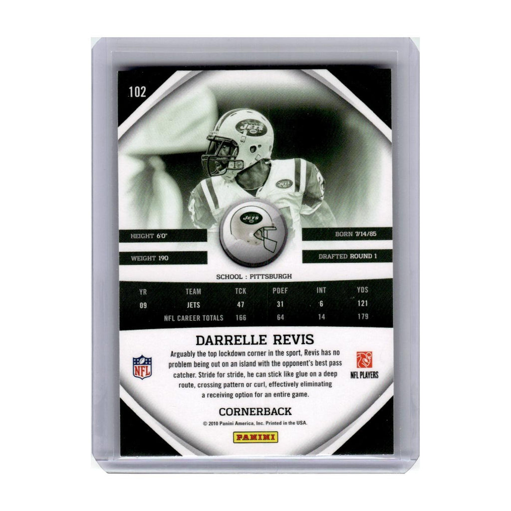 2010 Panini Gridiron Gear Darrelle Revis Jets #102
