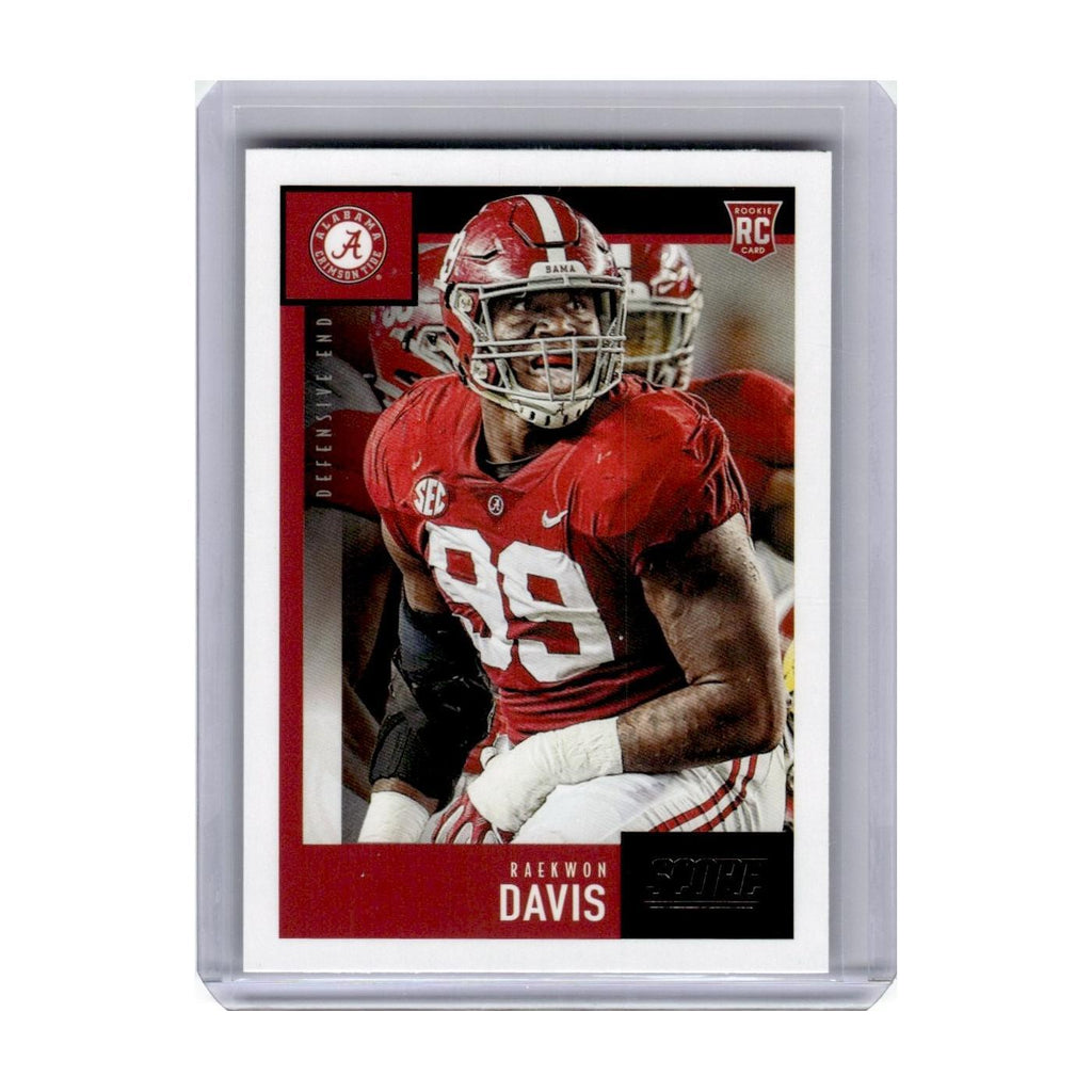 2020 Score Raekwon David RC Alabama Crimson Tide #344
