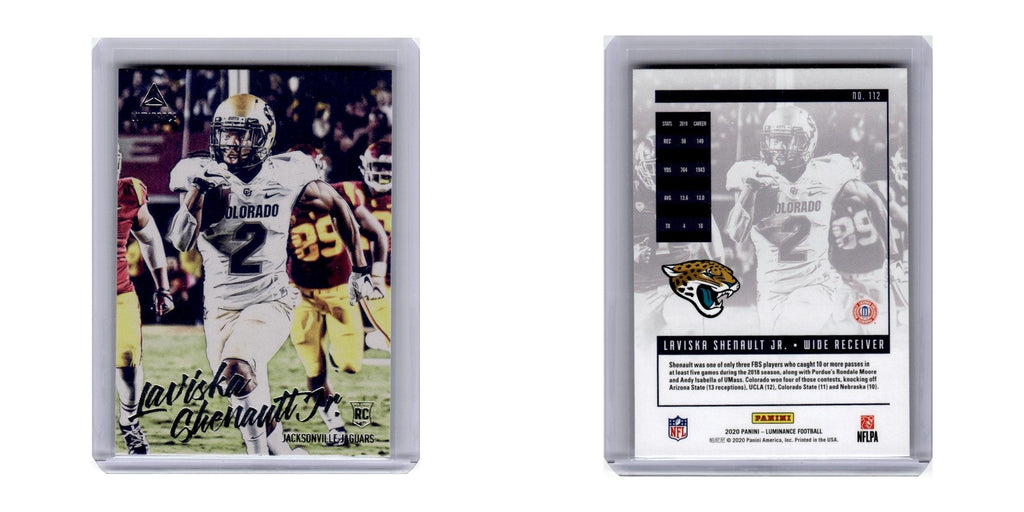 2020 Panini Luminance Laviska Shenault Jr. RC Jaguars #112