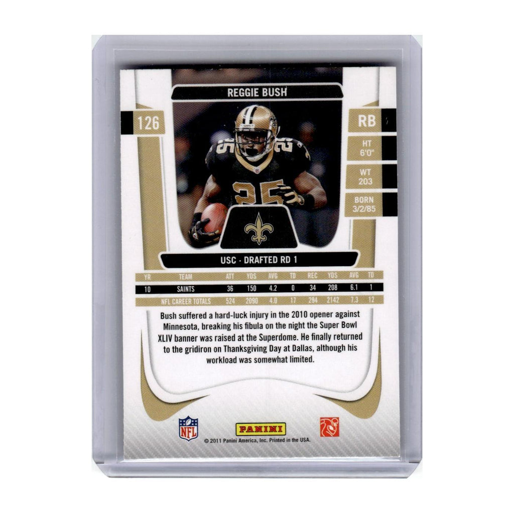 2011 Panini Prestige Reggie Bush Saints #126