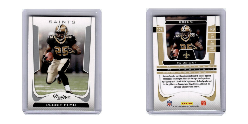 2011 Panini Prestige Reggie Bush Saints #126