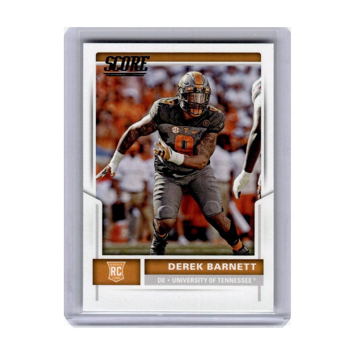 2017 Score Derek Barnett RC Tennessee Volunteers #437