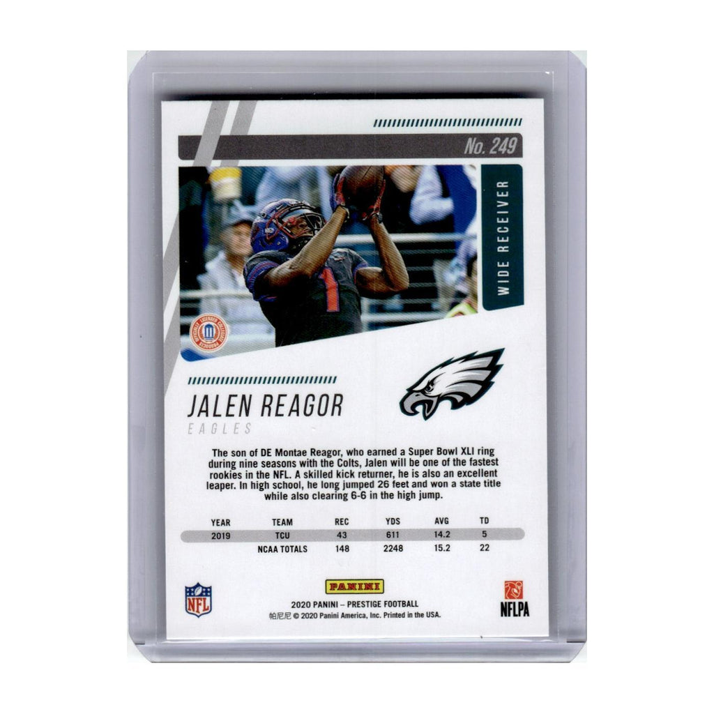 2020 Panini Prestige Jalen Reagor RC Eagles #249
