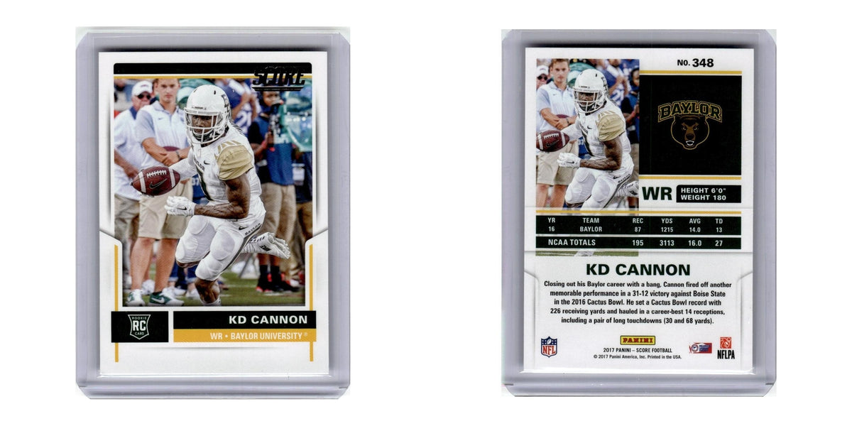 2017 Score KD Cannon Baylor Bears #348
