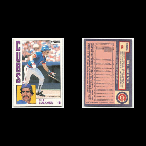 Bill Buckner #96 1984 O-Pee-Chee Chicago Cubs Baseball Card MLB NM