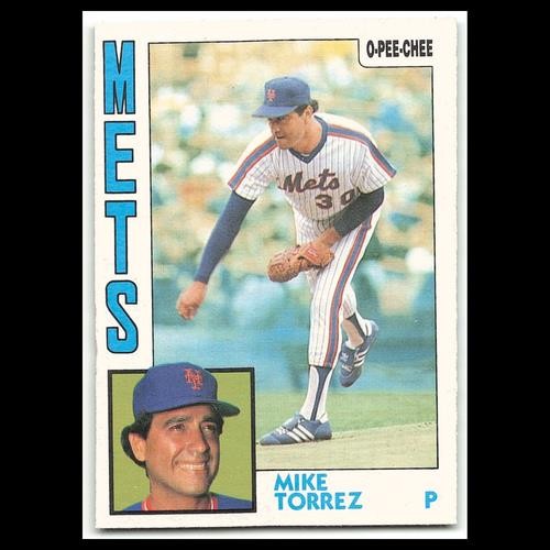 Mike Torrez #78 1984 O-Pee-Chee New York Mets Baseball Card MLB NM