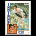 George Frazier #139 1984 O-Pee-Chee Cleveland Indians Baseball Card MLB NM