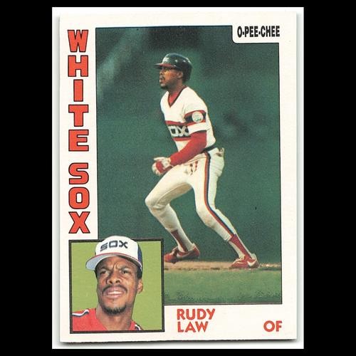Rudy Law #47 1984 O-Pee-Chee Chicago White Sox Baseball Card MLB NM