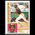 Alan Wiggins #27 1984 O-Pee-Chee San Diego Padres Baseball Card MLB NM