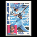 Willie Wilson #5 1984 O-Pee-Chee Kansas City Royals Baseball Card MLB NM