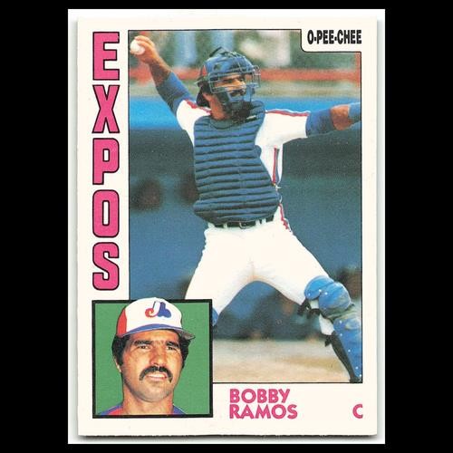 Bobby Ramos #32 1984 O-Pee-Chee Montreal Expos Baseball Card MLB NM