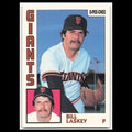 Bill Laskey #129 1984 O-Pee-Chee San Francisco Giants Baseball Card MLB NM