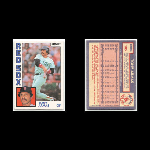Tony Armas #105 1984 O-Pee-Chee Boston Red Sox Baseball Card MLB NM