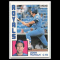 John Wathan #72 1984 O-Pee-Chee Kansas City Royals Baseball Card MLB NM