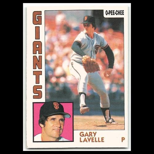 Gary Lavelle #145 1984 O-Pee-Chee San Francisco Giants Baseball Card MLB NM