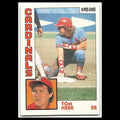 Tom Herr #117 1984 O-Pee-Chee St. Louis Cardinals Baseball Card MLB NM