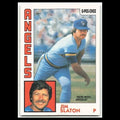 Jim Slaton #104 1984 O-Pee-Chee California Angels Baseball Card MLB NM