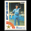 Dan Quisenberry #69 1984 O-Pee-Chee Kansas City Royals Baseball Card MLB NM