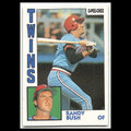 Randy Bush #84 1984 O-Pee-Chee Minnesota Twins Baseball Card MLB NM